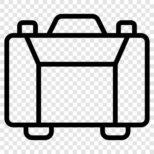 seyahat çantası, sırt çantası, açık kamp çantası, bisiklet çantası ikon svg