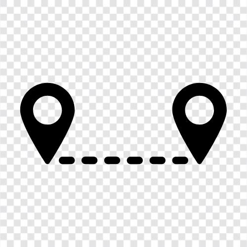 travel, location, map, location services icon svg