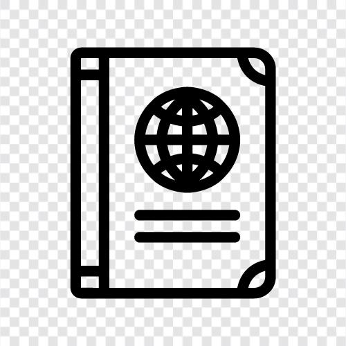 travel, document, immigration, visa icon svg