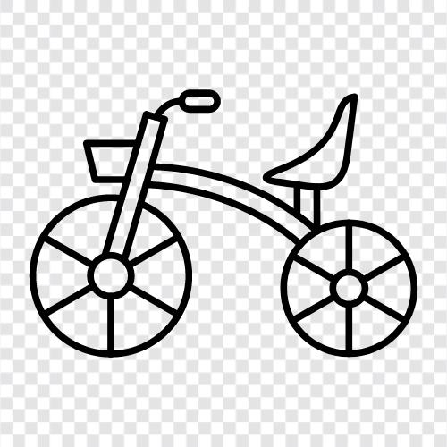 tricycle, trikes, three wheeler, trike icon svg