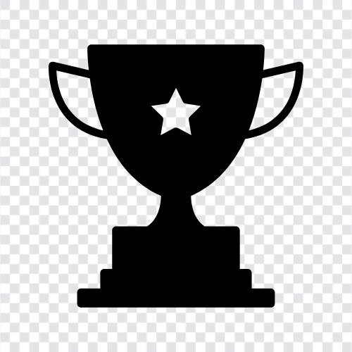 trophies, icon, icon set, collection icon svg