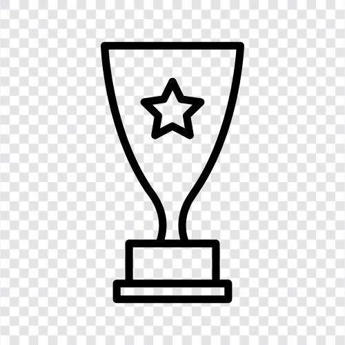 trophy, icon, trophies, achievement icon svg