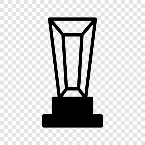 trophy, icon, emblem, award icon svg