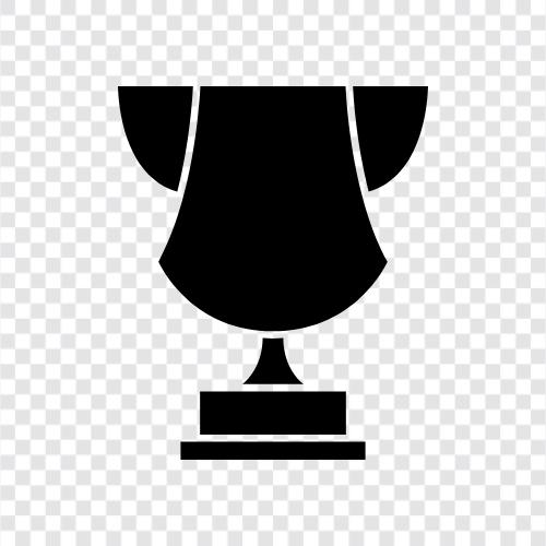 trophy, icon, medals, honor icon svg