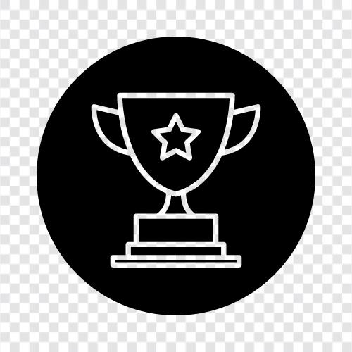 trophy, icon, trophies, game icon svg