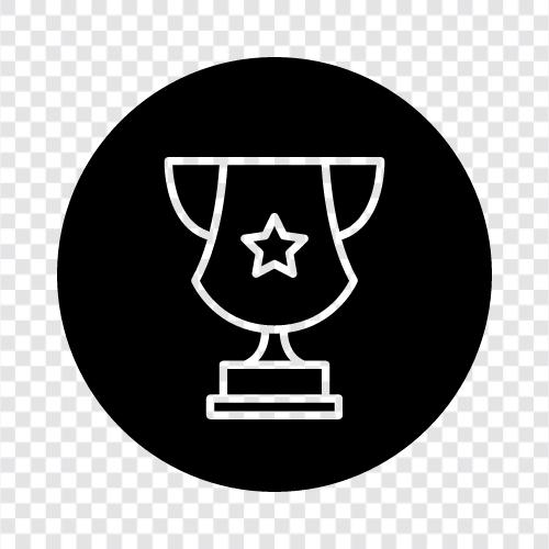 trophy, icon, badges, game icon svg