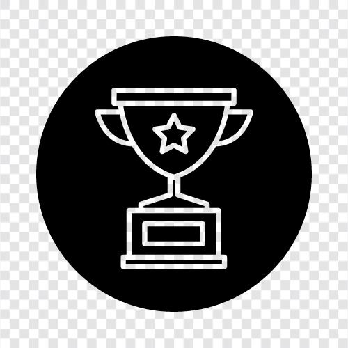trophy, badge, recognition, recognition icon icon svg