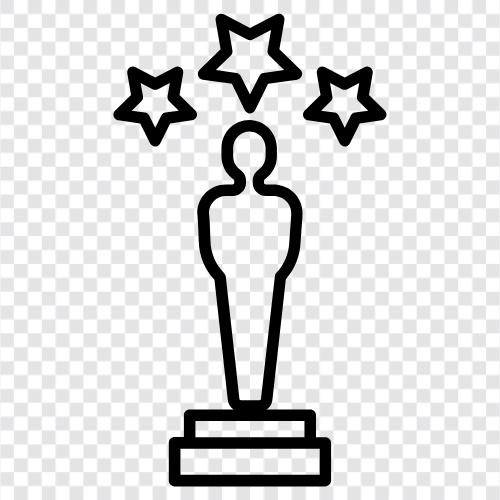 trophy, prize, commendation, commendation certificate icon svg