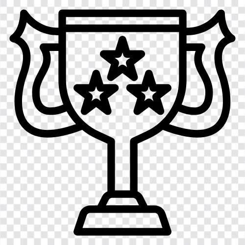 trophy, collect, acquire, receive icon svg