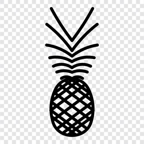 tropical fruit, delicious, sweet, fruit icon svg