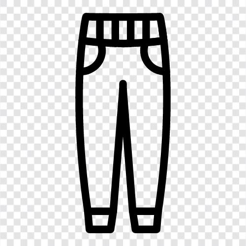 trousers, pants, pant, jean icon svg