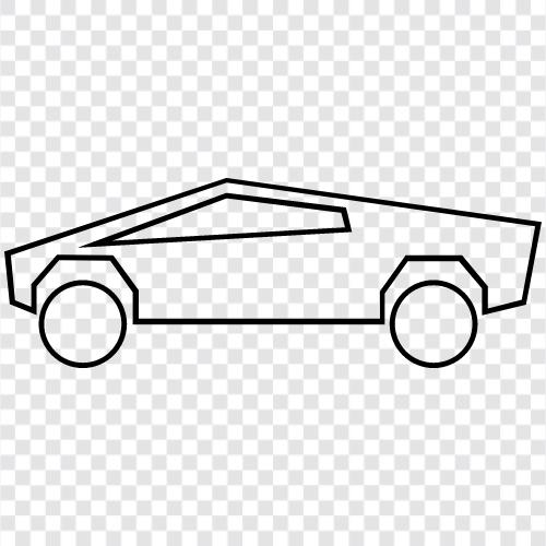 truck, cars, trucks, autonomous icon svg