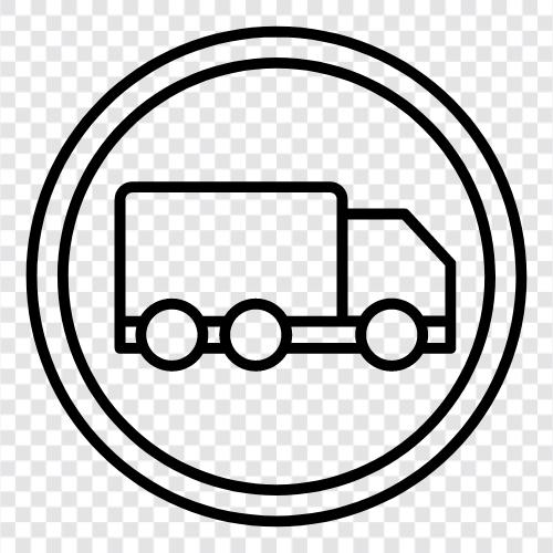 truck driver, trucking, trucking industry, trucking company icon svg