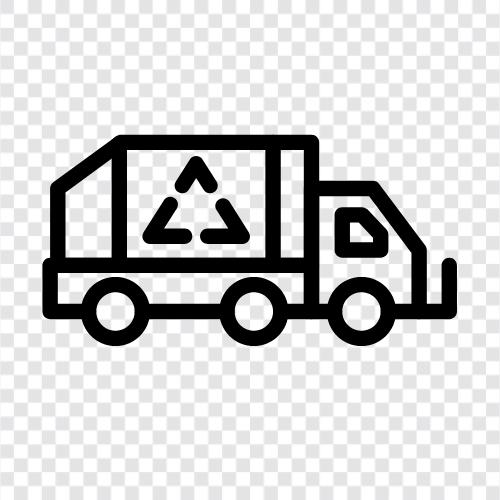 LKWRecycling, RecyclingContainer, RecyclingBehälter, RecyclingCenter symbol