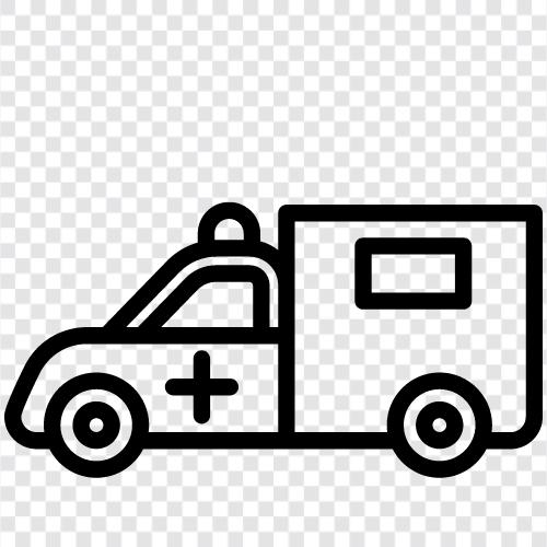 truck, ambulance, vehicle, tow truck icon svg