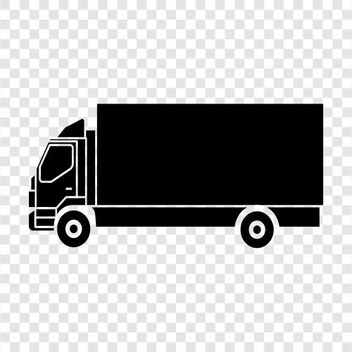 trucking, trucking company, truck driver, trucking company truck icon svg