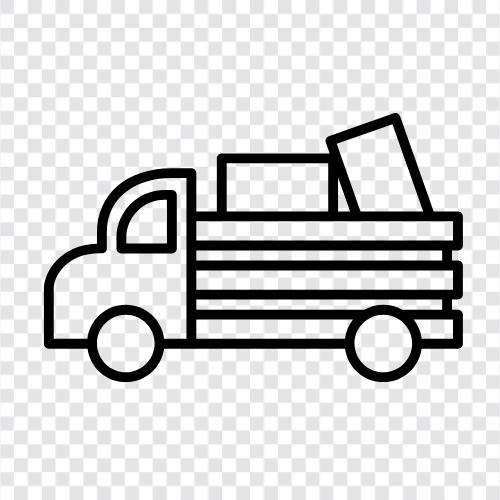 Грузовики, грузовые автомобили, вождение грузовиков, водители грузовиков Значок svg