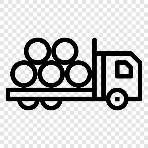 trucking, transport, transportation, cargo icon svg