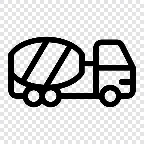 LKW, Transport, Versand, Fracht symbol