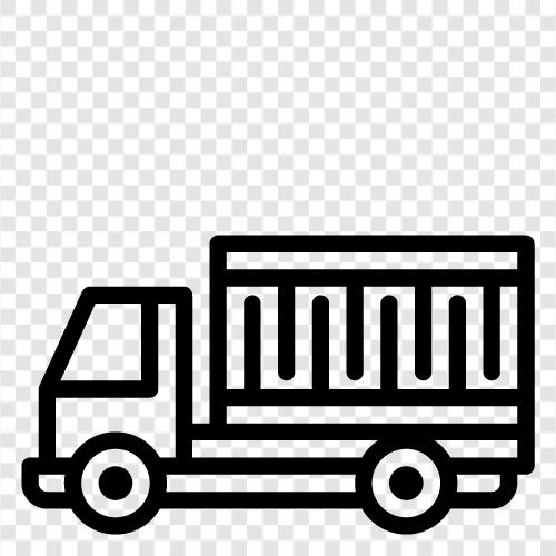 грузовые автомобили, грузовые компании, водители грузовиков, грузовики Значок svg