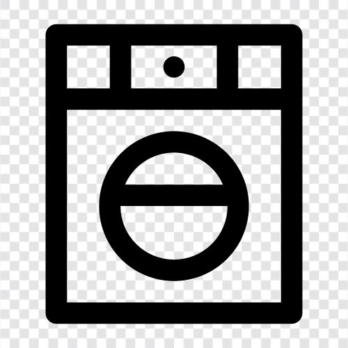 Tumble Dryer, Spin Cycle, lint filter, cordless icon svg