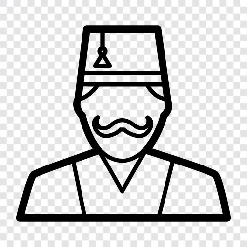 turkish, men, masculinity, asian icon svg