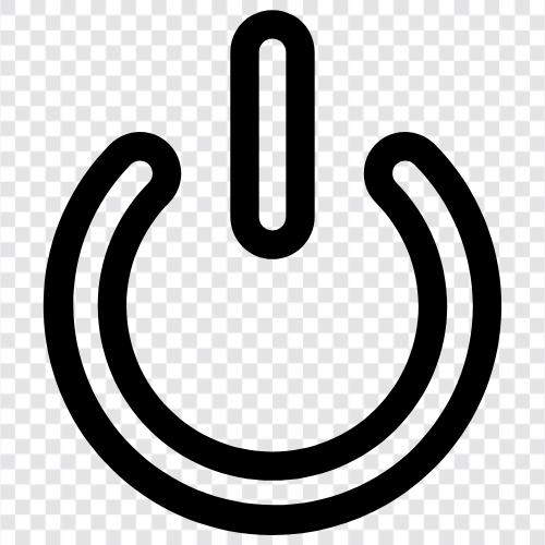 turn off, turn off the lights, turn off the computer, switch off icon svg