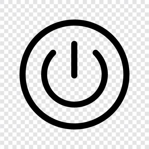 turn off the light, turn off the computer, turn off the TV, turn off icon svg