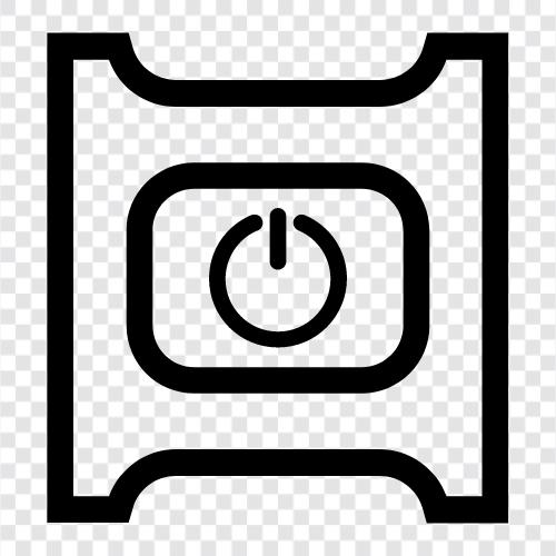 turn off the lights, turn off the TV, turn off the computer, turn off icon svg