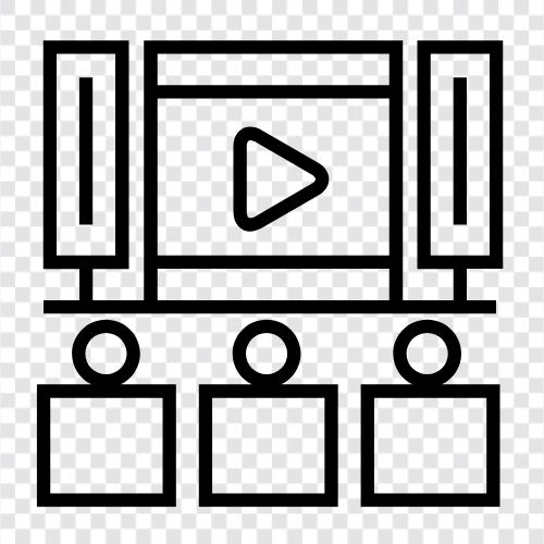 TV, Spiele, Video, DVD symbol