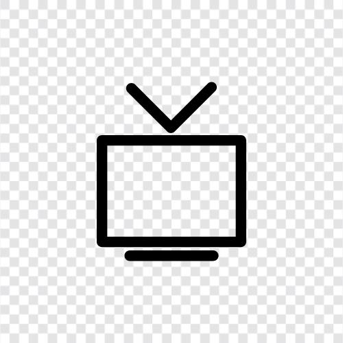 television shows, cable TV, streaming TV, live TV icon svg