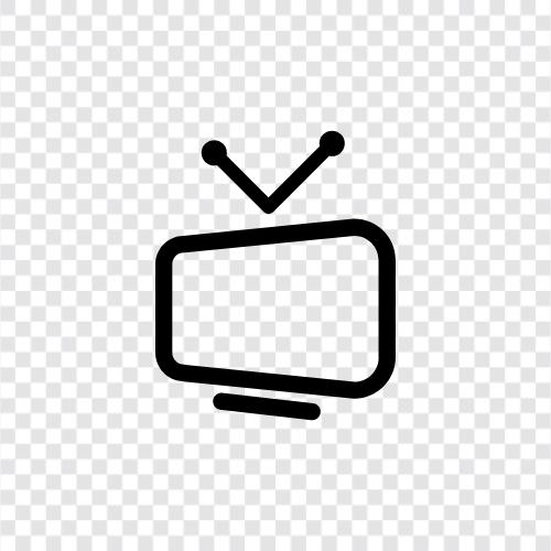 TV shows, series, shows, movies icon svg