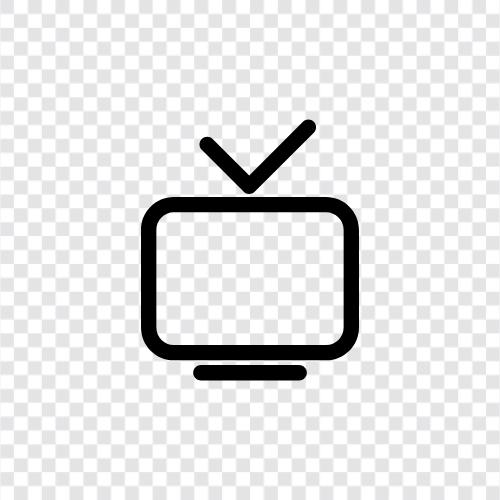 television shows, TV series, sitcoms, dramas icon svg