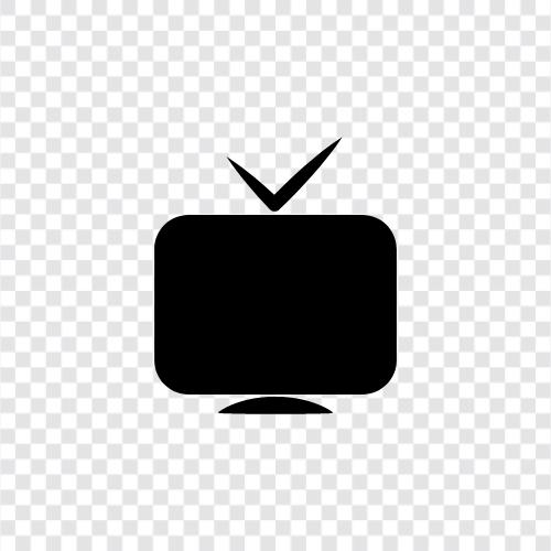 TV shows, TV series, TV series list, TV series list 2018 icon svg