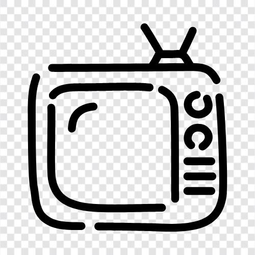 TVShows, TVSerien, Sitcoms, Dramen symbol