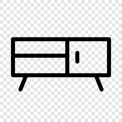 TV Stand icon svg