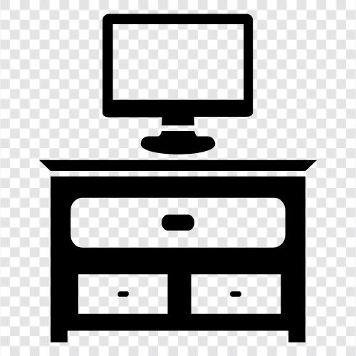 tv stand, flat screen tv, fernsehen, monitor symbol