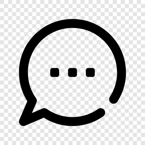 Typing Chat, Chatty, Typing in Chat, Typing While icon svg
