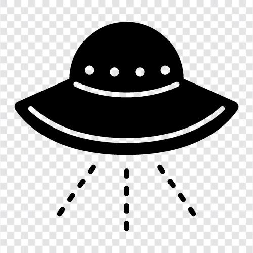 UFO, Nähe Begegnung, Außerirdische, Entführung symbol