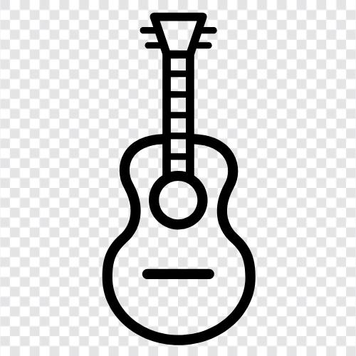 ukulele akorları, yeni başlayanlar için ukulele, ukulele ikon svg