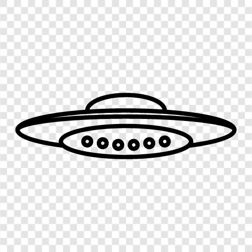 nicht identifizierte fliegende Objekte, ufo Sichtungen, außerirdisch, geheim symbol