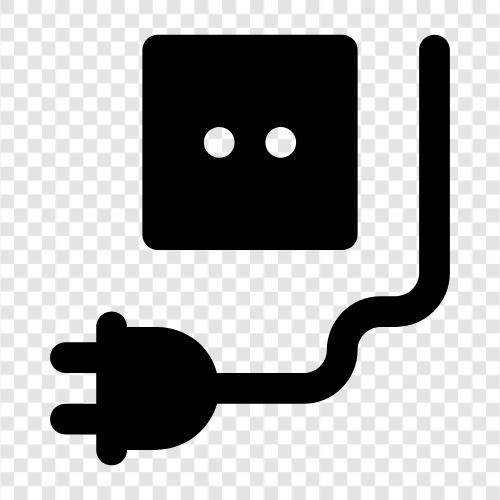 unplug, plug and play, USB, power icon svg