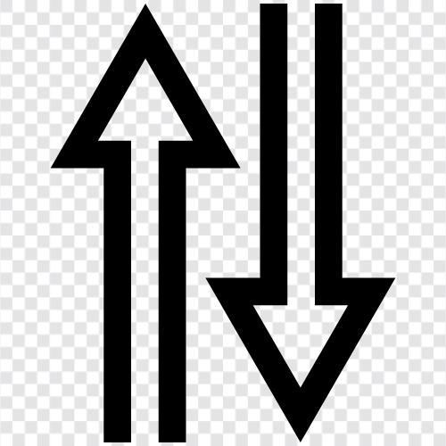 up and down arrows, arrows up and down, Arrows up down icon svg