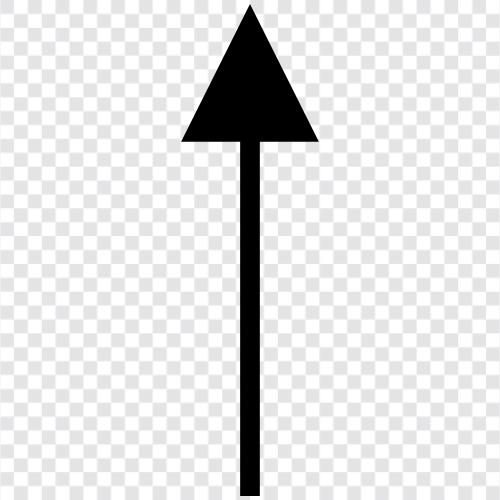 up arrow, line, arrow, HTML icon svg