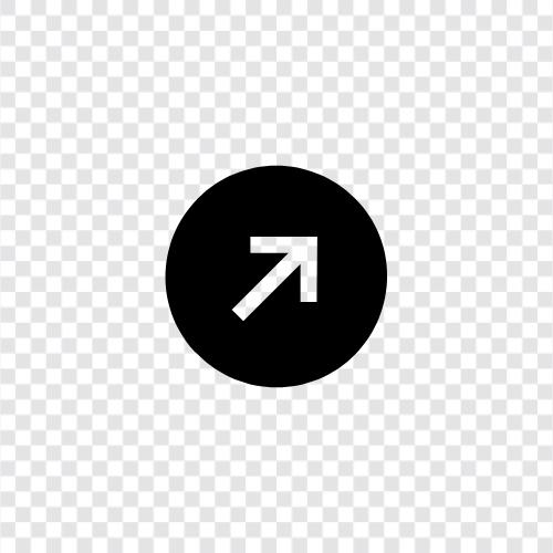 up arrow, right arrow, up arrow key, up arrow key shortcut icon svg