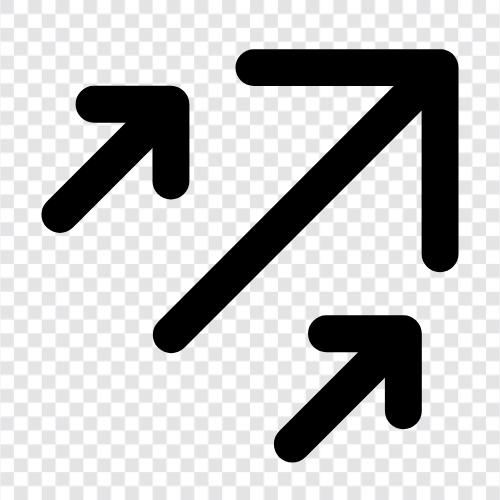 obere rechte Ecke, rechte Ecke symbol