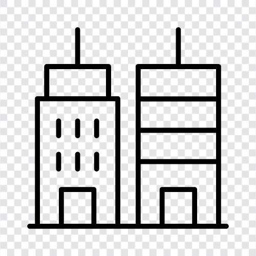 urban, town, metropolis, municipality icon svg