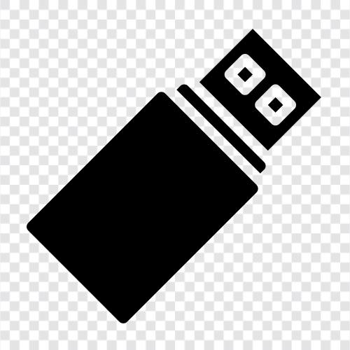 USB Драйв, USB Flash Драйв, USB Память, USB Stick Значок svg