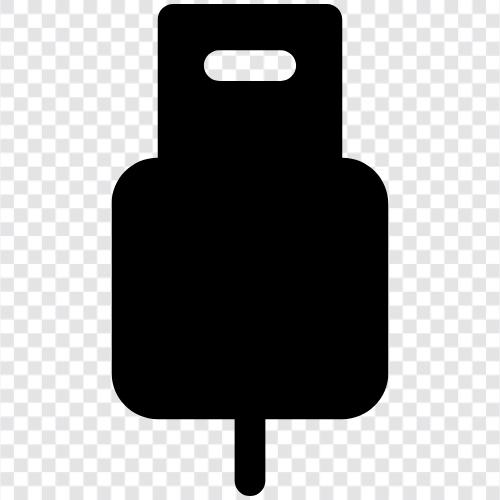 USB, Cable, Charger, Adapter icon svg