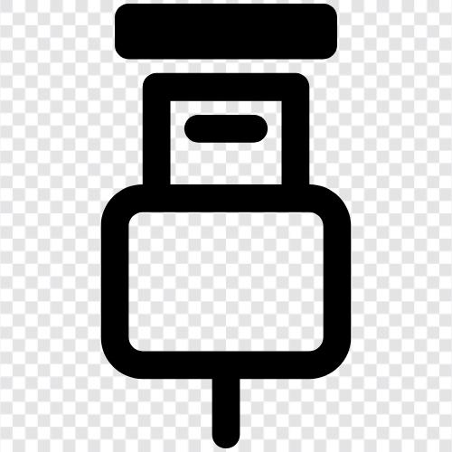 USB, Cable, Adapter, Adapter Cables icon svg